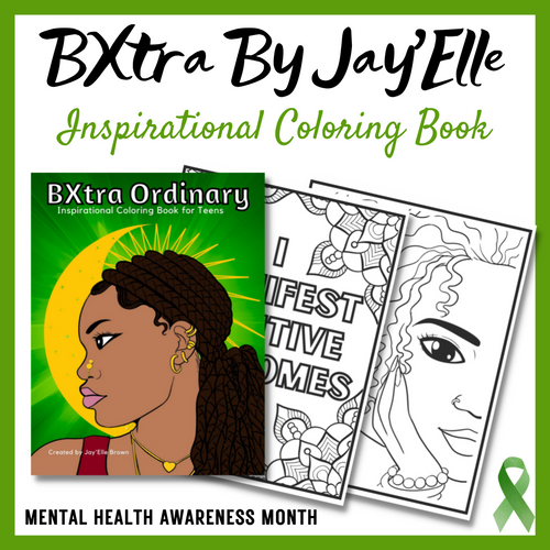 BXtra Ordinary Inspirational Coloring Book